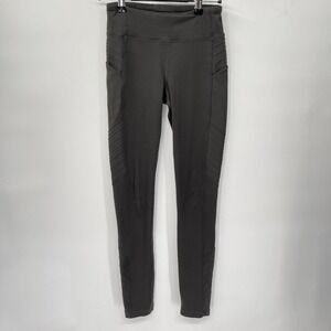 ATHLETA GIRL MOTO VATION 2.0 TIGHT Size L/12‎ Gray